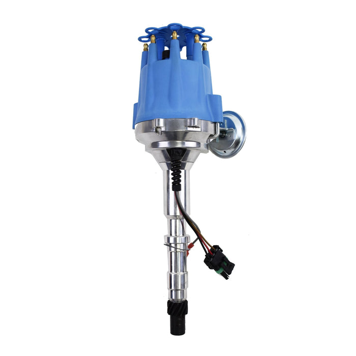 A-Team Performance Pro Series Ready to Run R2R Distributor For AMC Jeep 290 304 343 360 390 401, V8 Engine, Blue Cap - Southwest Performance Parts