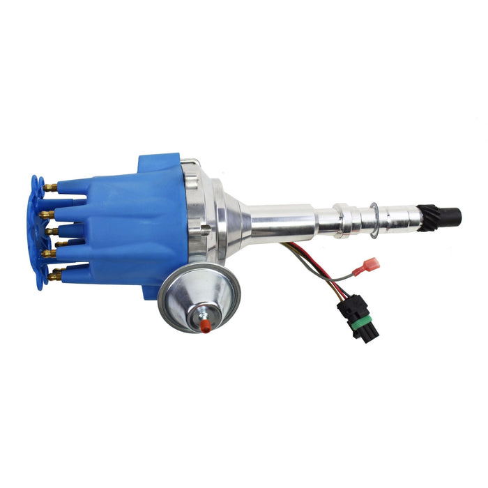 A-Team Performance Pro Series Ready to Run R2R Distributor For AMC Jeep 290 304 343 360 390 401, V8 Engine, Blue Cap - Southwest Performance Parts