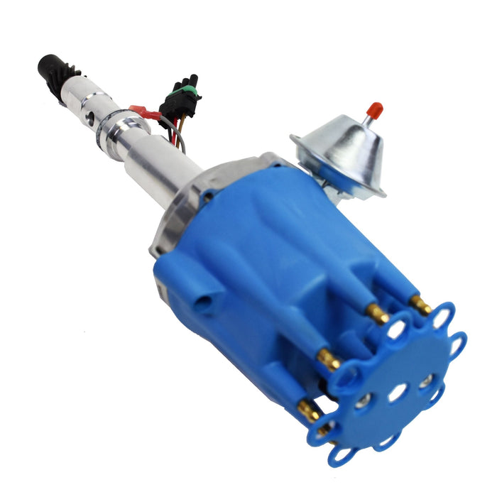 A-Team Performance Pro Series Ready to Run R2R Distributor For AMC Jeep 290 304 343 360 390 401, V8 Engine, Blue Cap - Southwest Performance Parts