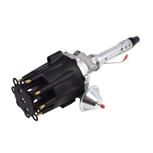 A-Team Performance Pro Series Ready to Run R2R Distributor For Chevy Corvette SB-BB, Tach Drive, 262 265 267 283 302 305 307 327 350 400 396 402 454 V8 Engine, Black Cap - Southwest Performance Parts