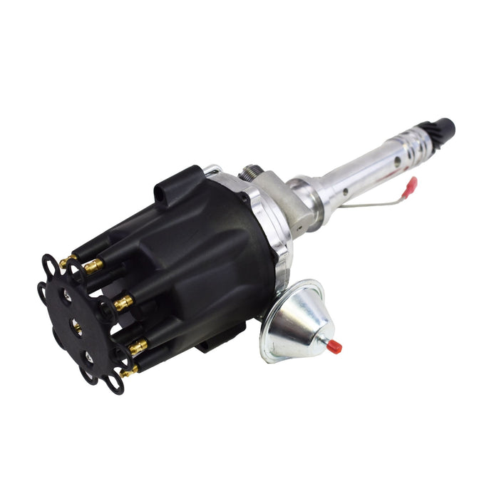 A-Team Performance Pro Series Ready to Run R2R Distributor For Chevy Corvette SB-BB, Tach Drive, 262 265 267 283 302 305 307 327 350 400 396 402 454 V8 Engine, Black Cap - Southwest Performance Parts