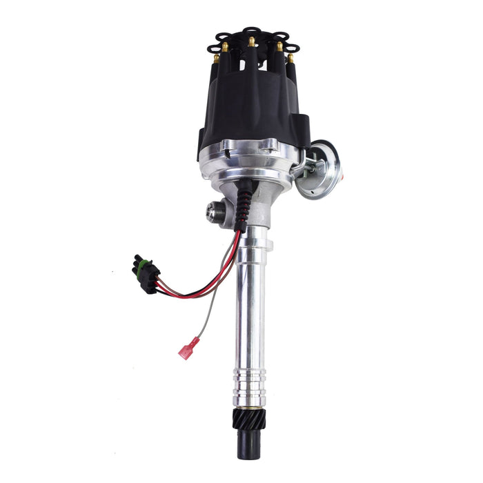 A-Team Performance Pro Series Ready to Run R2R Distributor For Chevy Corvette SB-BB, Tach Drive, 262 265 267 283 302 305 307 327 350 400 396 402 454 V8 Engine, Black Cap - Southwest Performance Parts