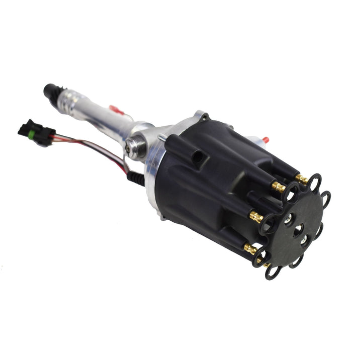 A-Team Performance Pro Series Ready to Run R2R Distributor For Chevy Corvette SB-BB, Tach Drive, 262 265 267 283 302 305 307 327 350 400 396 402 454 V8 Engine, Black Cap - Southwest Performance Parts