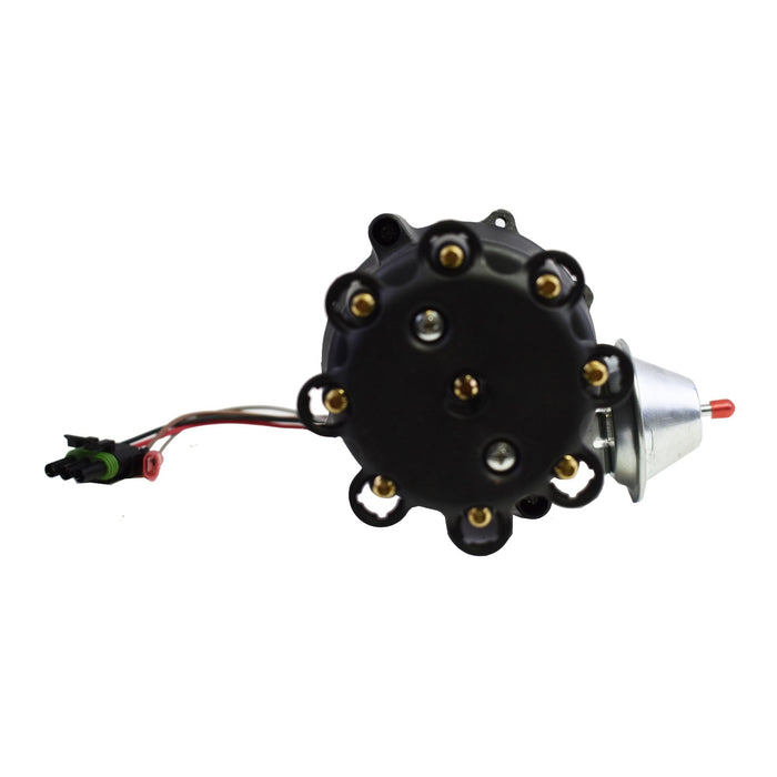 A-Team Performance Pro Series Ready to Run R2R Distributor For Chevy Corvette SB-BB, Tach Drive, 262 265 267 283 302 305 307 327 350 400 396 402 454 V8 Engine, Black Cap - Southwest Performance Parts