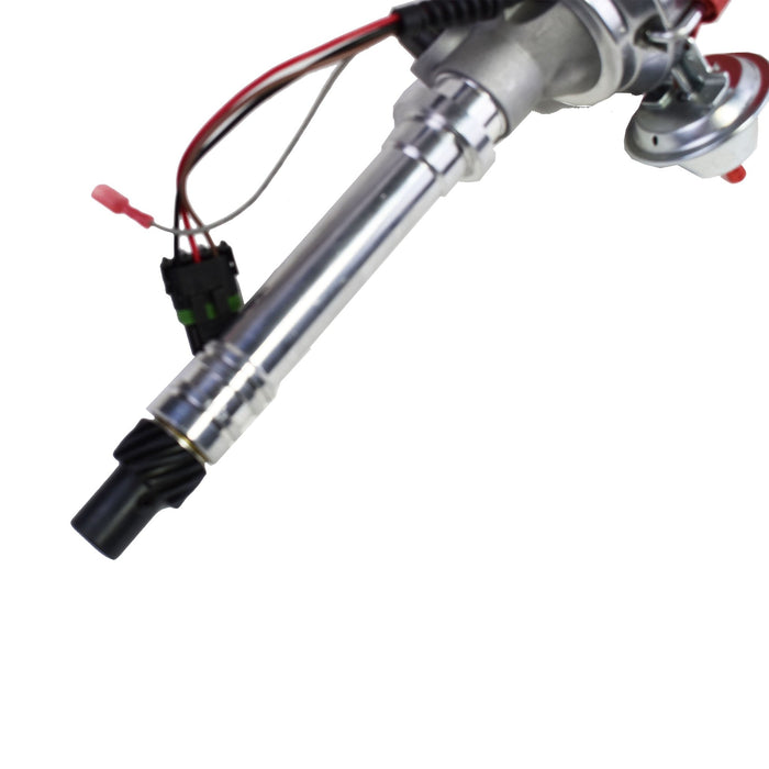 A-Team Performance Pro Series Ready to Run R2R Distributor For Chevy Corvette SB-BB, Tach Drive, 262 265 267 283 302 305 307 327 350 400 396 402 454 V8 Engine, Red Cap - Southwest Performance Parts