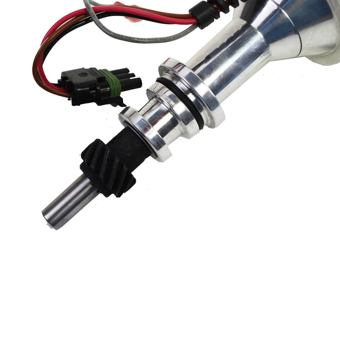 A-Team Performance Pro Series Ready to Run R2R Distributor For Ford 144 170 200 250, I6 Engine, 5-16 Hex Shaft, Red Cap - Southwest Performance Parts