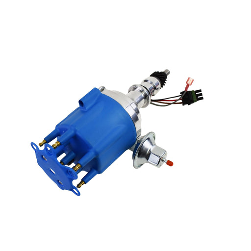 A-Team Performance Pro Series Ready to Run R2R Distributor For Ford 240 300, I6 Engine, Blue Cap - Southwest Performance Parts