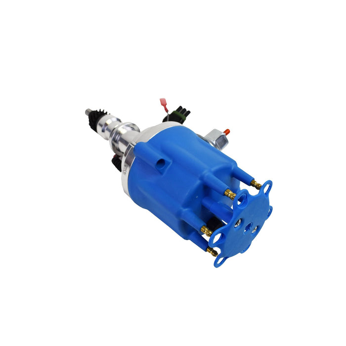 A-Team Performance Pro Series Ready to Run R2R Distributor For Ford 240 300, I6 Engine, Blue Cap - Southwest Performance Parts