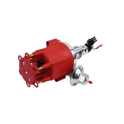 A-Team Performance Pro Series Ready to Run R2R Distributor For Ford 240 300, I6 Engine, Red Cap - Southwest Performance Parts