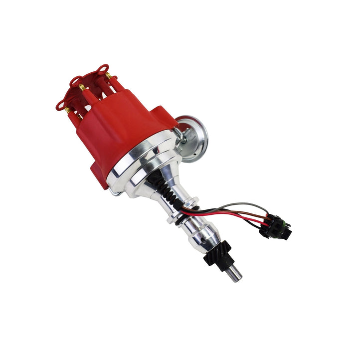 A-Team Performance Pro Series Ready to Run R2R Distributor For Ford 240 300, I6 Engine, Red Cap - Southwest Performance Parts