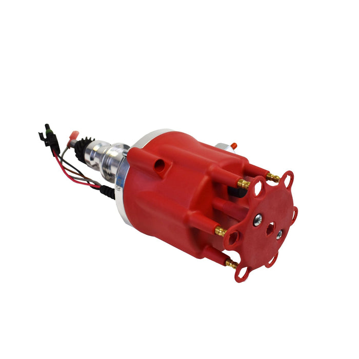 A-Team Performance Pro Series Ready to Run R2R Distributor For Ford 240 300, I6 Engine, Red Cap - Southwest Performance Parts