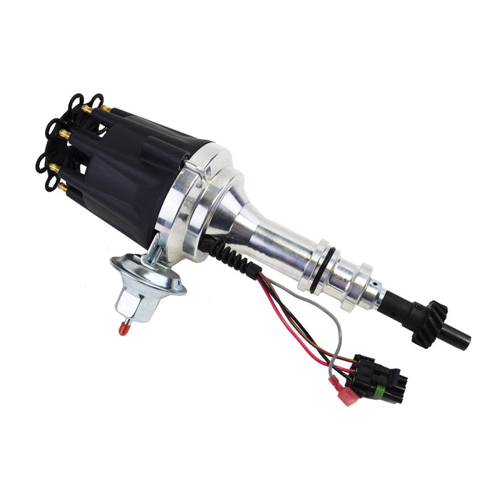 A-Team Performance Pro Series Ready to Run R2R Distributor for Ford 351C 351M 400M 370 429 460 BBF, V8 Engine, Black Cap - Southwest Performance Parts