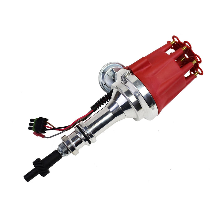 A-Team Performance Pro Series Ready to Run R2R Distributor For Ford 351W Windsor V8 Engine, Red Cap - Southwest Performance Parts
