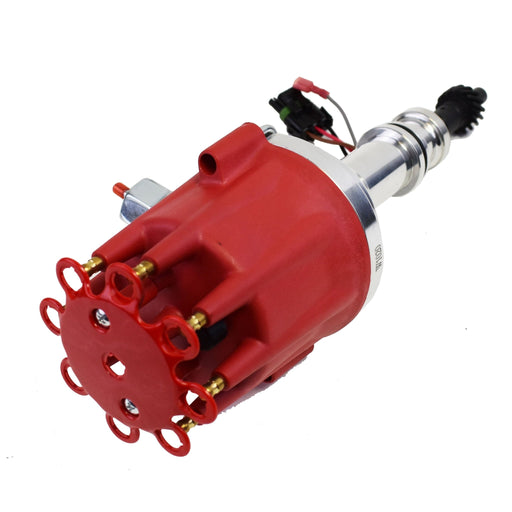 A-Team Performance Pro Series Ready to Run R2R Distributor For Ford 351W Windsor V8 Engine, Red Cap - Southwest Performance Parts
