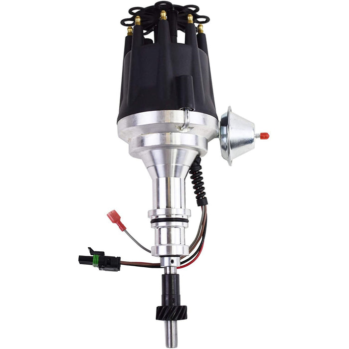A-Team Performance Pro Series Ready to Run R2R Distributor for Ford SB Small Block Windsor 289-302W, V8 Engine, Black Cap - Southwest Performance Parts
