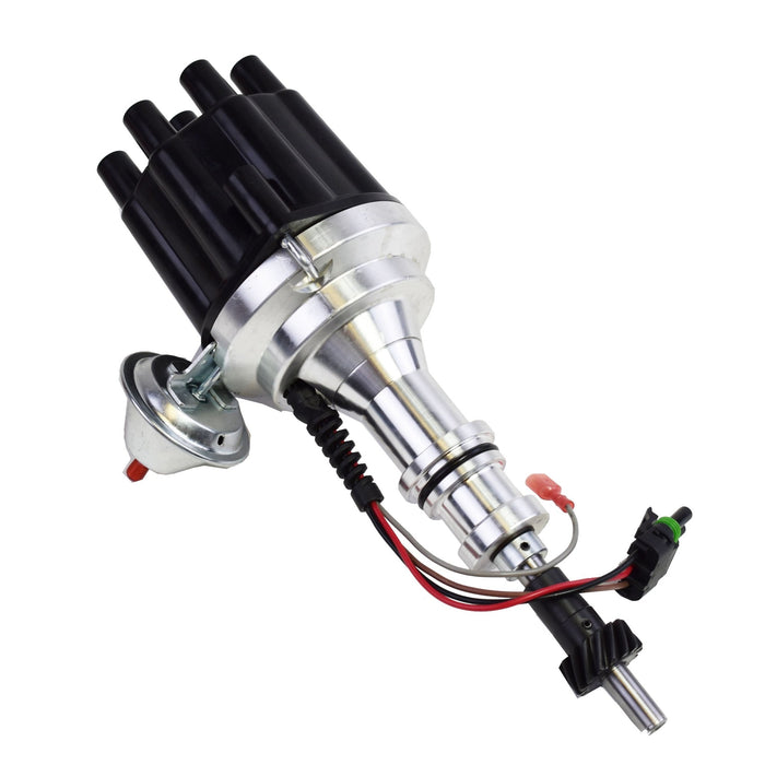 A-Team Performance Pro Series Ready to Run R2R Distributor For Ford SB Small Block Windsor 289-302W V8 Engine, Black Female Cap - Southwest Performance Parts
