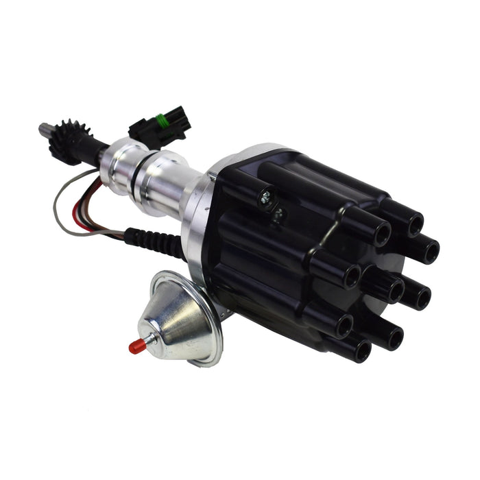 A-Team Performance Pro Series Ready to Run R2R Distributor For Ford SB Small Block Windsor 289-302W V8 Engine, Black Female Cap - Southwest Performance Parts