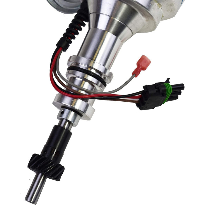 A-Team Performance Pro Series Ready to Run R2R Distributor for Ford SB Small Block Windsor 289-302W, V8 Engine Blue Cap - Southwest Performance Parts