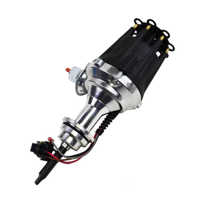 A-Team Performance Pro Series Ready to Run R2R Distributor For Mopar Dodge Chrysler 273 318 340 360, V8 Engine, Black Cap - Southwest Performance Parts