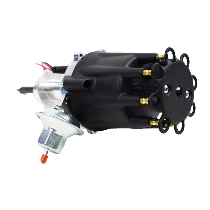 A-Team Performance Pro Series Ready to Run R2R Distributor For Mopar Dodge Chrysler 273 318 340 360, V8 Engine, Black Cap - Southwest Performance Parts