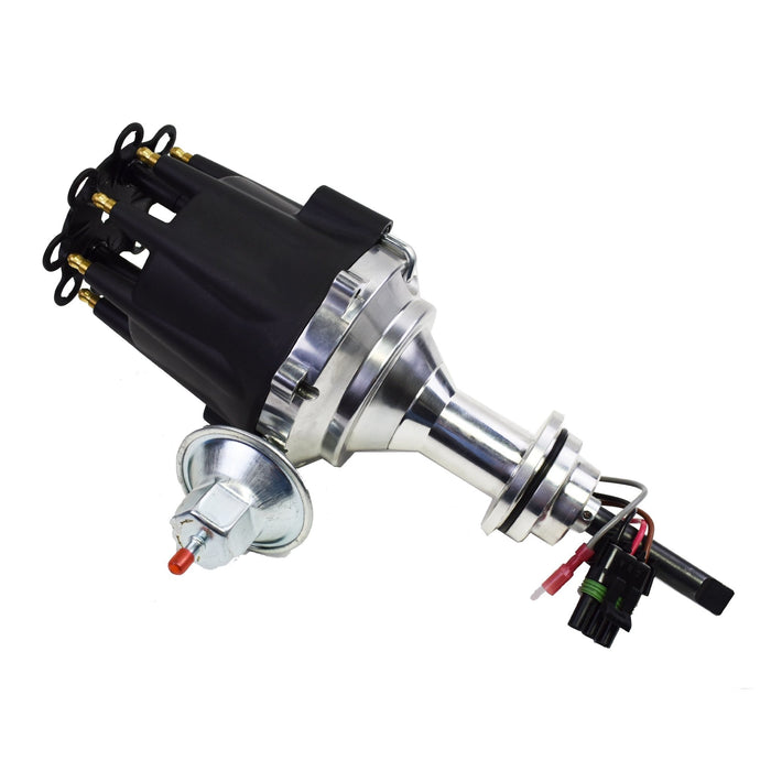 A-Team Performance Pro Series Ready to Run R2R Distributor For Mopar Dodge Chrysler 273 318 340 360, V8 Engine, Black Cap - Southwest Performance Parts