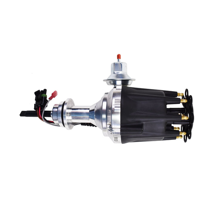 A-Team Performance Pro Series Ready to Run R2R Distributor For Mopar Dodge Chrysler 273 318 340 360, V8 Engine, Black Cap - Southwest Performance Parts