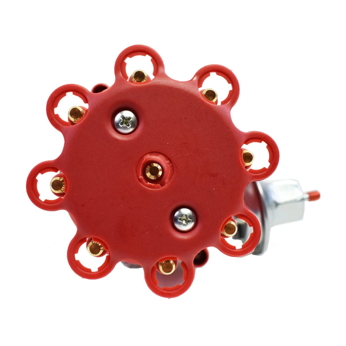 A-Team Performance Pro Series Ready to Run R2R Distributor For Mopar Dodge Chrysler 273 318 340 360, V8 Engine, Red Cap - Southwest Performance Parts