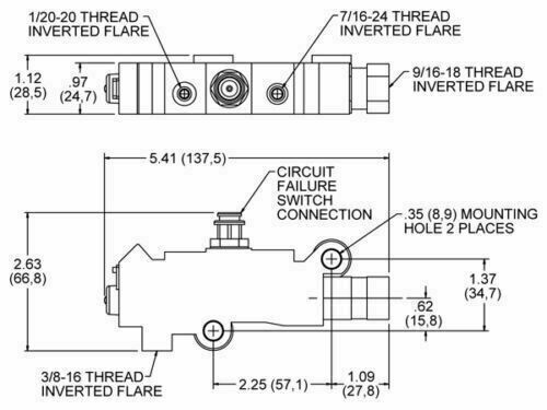 A-Team Performance Proportioning Valve Disc-Disc, Chevy Truck AC Delco 172-1361 - Southwest Performance Parts
