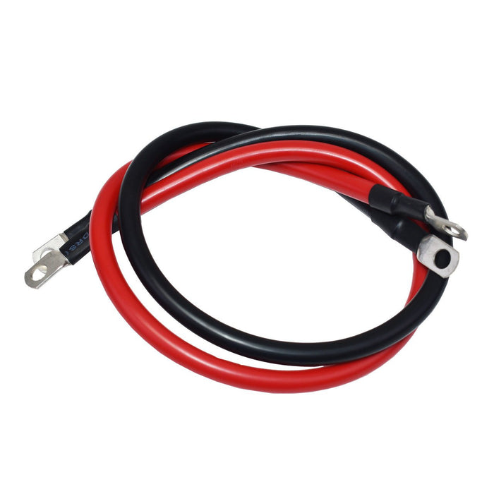 A-Team Performance Pure Copper Battery Cable 2 Foot 4 Gauge AWG Wire Set 5-16" M8 - Southwest Performance Parts