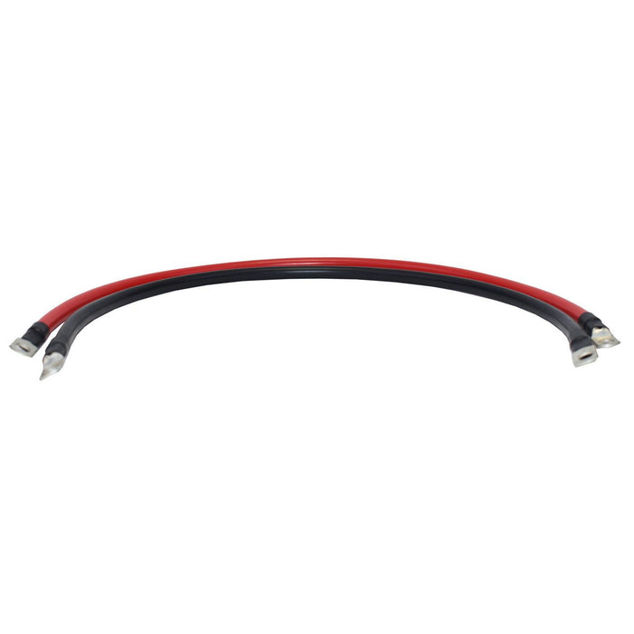 A-Team Performance Pure Copper Battery Cable 2 Foot 4 Gauge AWG Wire Set 5-16" M8 - Southwest Performance Parts