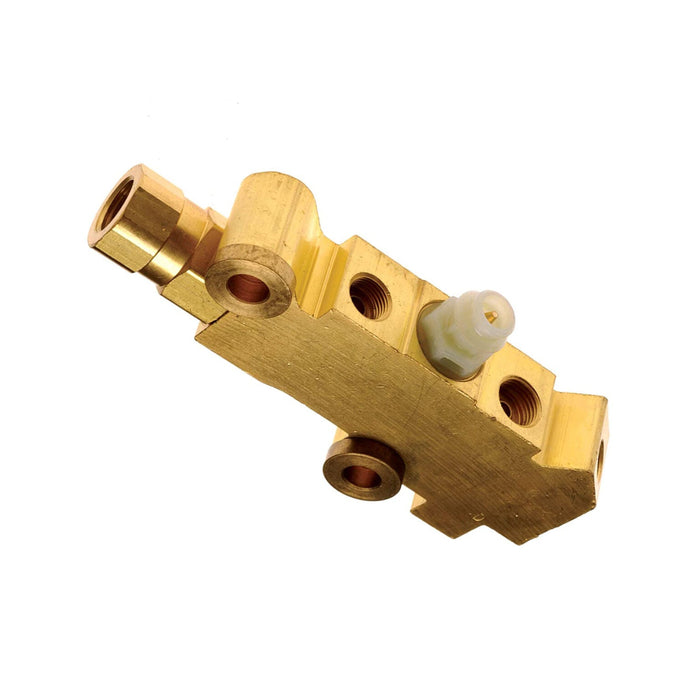 A-Team Performance PV2 172-1353 - Proportioning Valve Brass Finish for Disc-Drum Brakes - Southwest Performance Parts