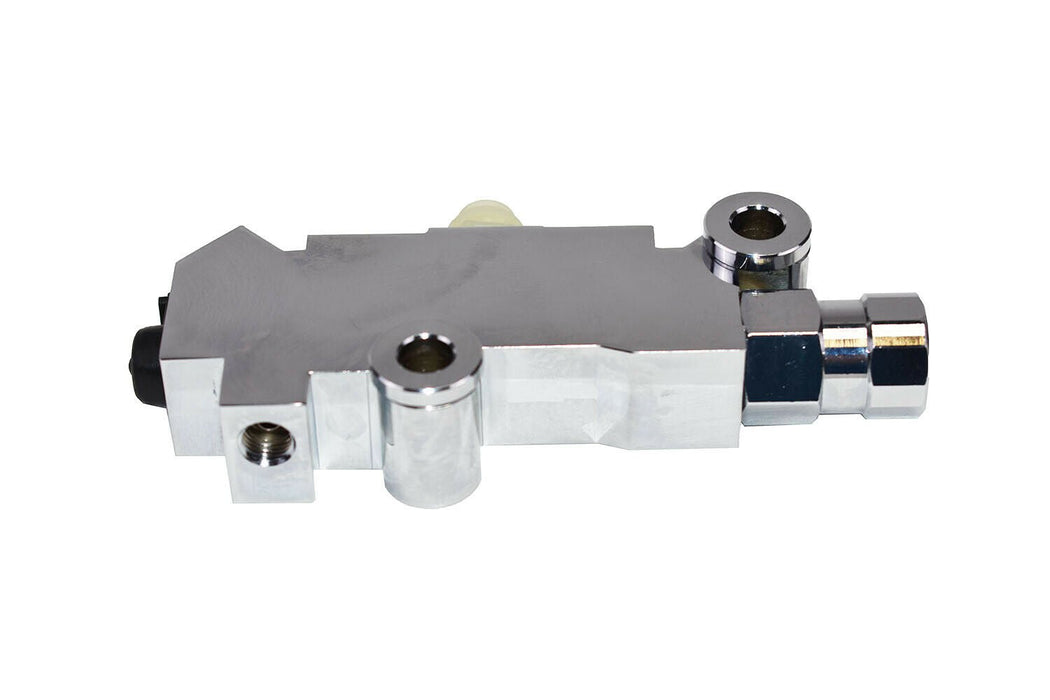 A-Team Performance PV2CK-2BM - GM Bottom Mount Chrome Prop Valve Kit Disc-Drum 9-16" & 1-2" - Southwest Performance Parts