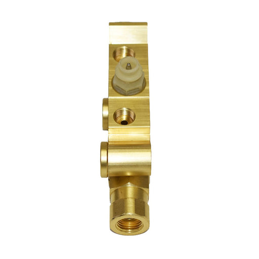 A-Team Performance PV4 172-1361 - Proportioning Valve Brass Finish for Disc-Disc Brakes - Southwest Performance Parts