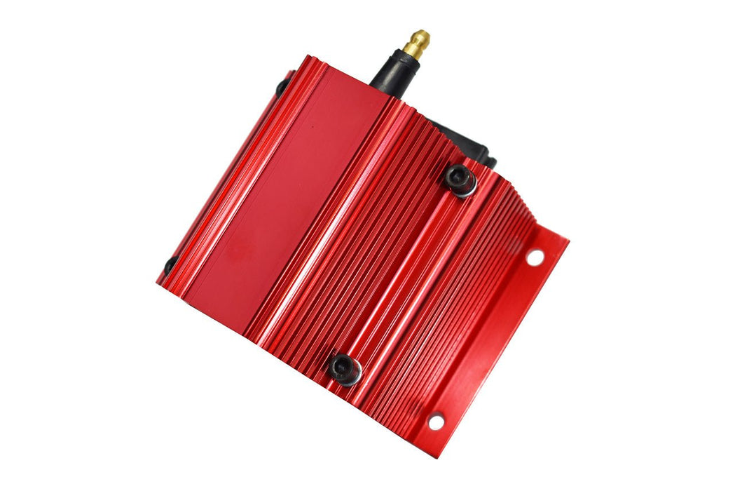 A-Team Performance Remote E-Coil Ignition Coil Red 50,000 Volt - Southwest Performance Parts
