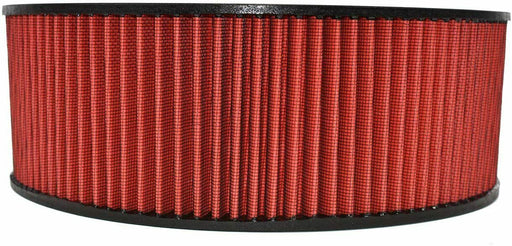 A-Team Performance Replacement High Flow Washable and Reusable Round Air Filter Element 14" x 5" Red - Southwest Performance Parts