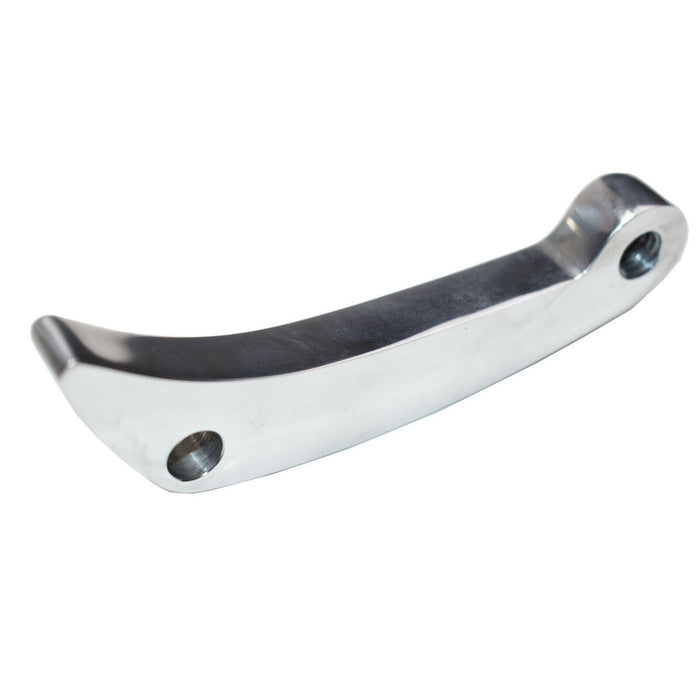 A-Team Performance SBC Alternator Bracket, Billet Aluminum SWP Polished Cylinder Head Mounted - Southwest Performance Parts