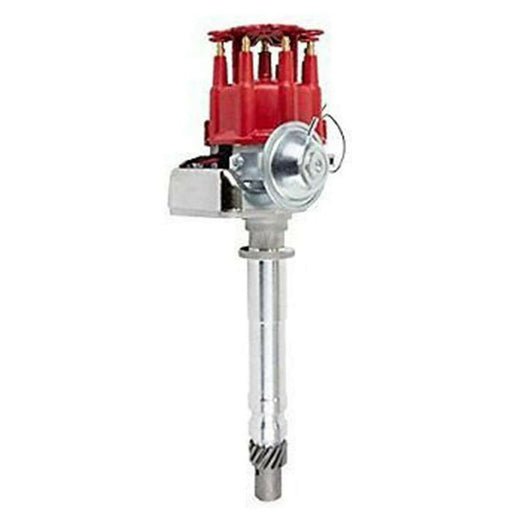 A-Team Performance SBC CHEVY-GM 350 Small Spark Plug Wires Cap Distributor Coil + Red 8Mm Over Valve Cover - Southwest Performance Parts