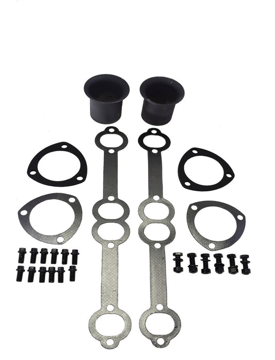 A-Team Performance SBC CHEVY-GMC TRUCK 66-87 C10 C20 K10 K20 305 327 350 383 400 BLACK COATED HEADERS - Southwest Performance Parts