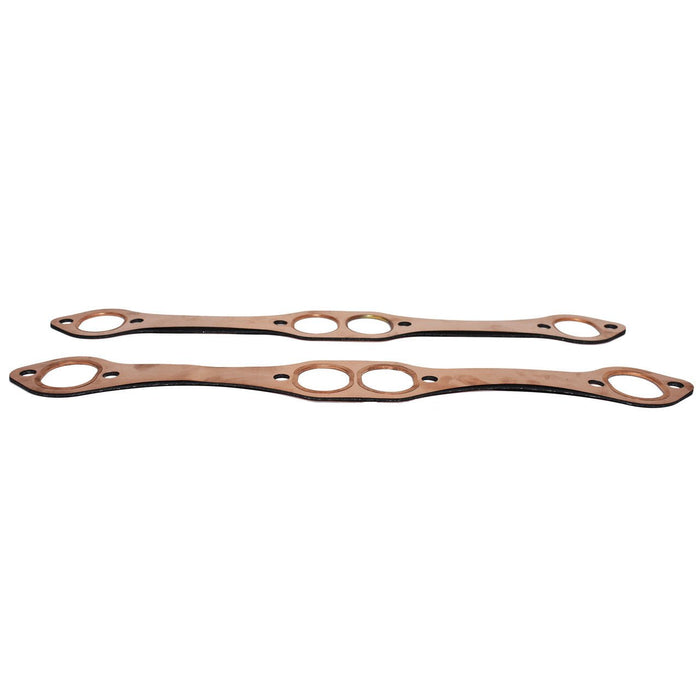 A-Team Performance SBC Oval Port Copper Header Exhaust Gaskets Reusable SB Chevy 305 327 350 383 - Southwest Performance Parts