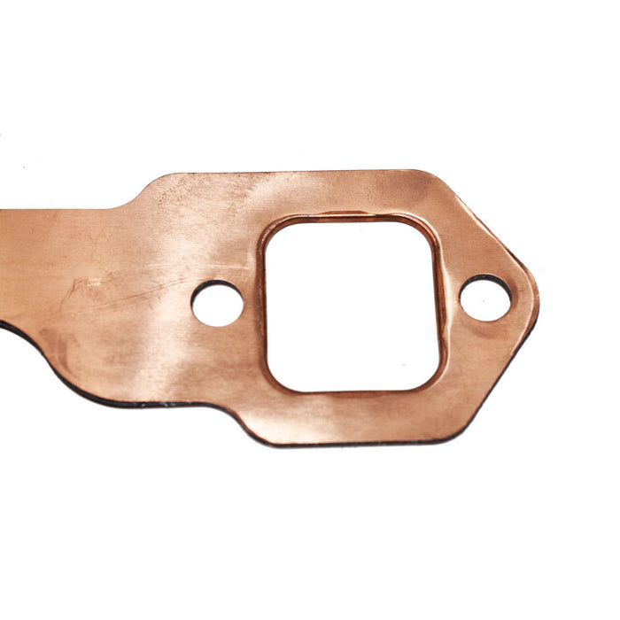 A-Team Performance SBC Rectangle Port Copper Header Exhaust Gaskets Reusable Chevy 305 327 350 383 - Southwest Performance Parts