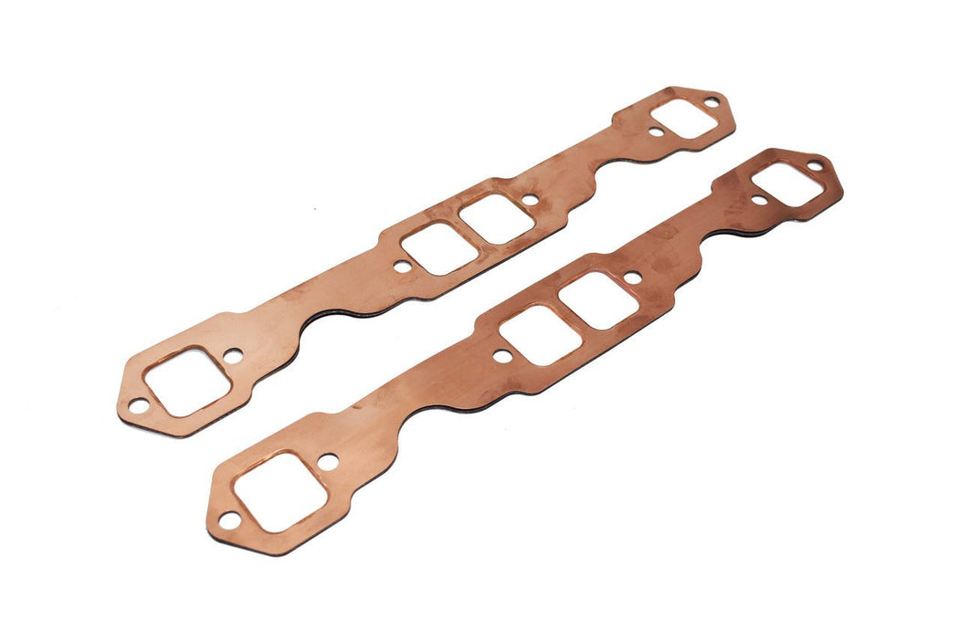 A-Team Performance SBC Rectangle Port Copper Header Exhaust Gaskets Reusable Chevy 305 327 350 383 - Southwest Performance Parts