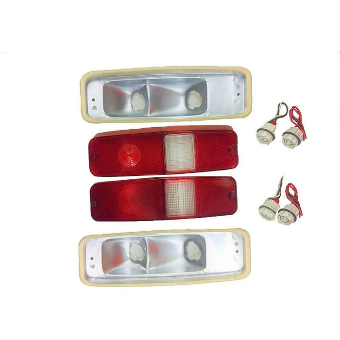 A-Team Performance Scout II Tail Light Lens Set 70-78 International Brake Lens 69-75 D-Series Truck - Southwest Performance Parts