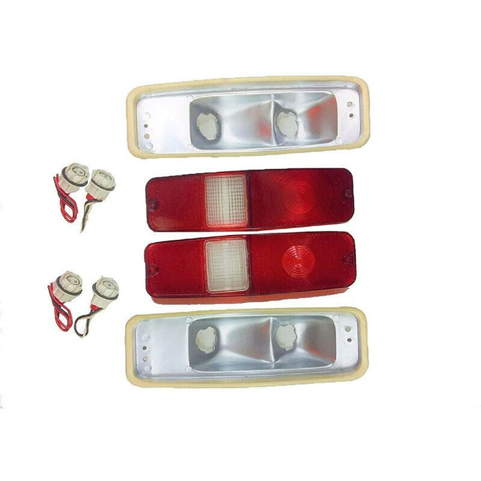 A-Team Performance Scout II Tail Light Lens Set 70-78 International Brake Lens 69-75 D-Series Truck - Southwest Performance Parts
