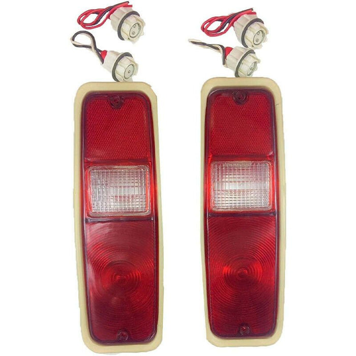 A-Team Performance Scout II Tail Light Lens Set 70-78 International Brake Lens 69-75 D-Series Truck - Southwest Performance Parts
