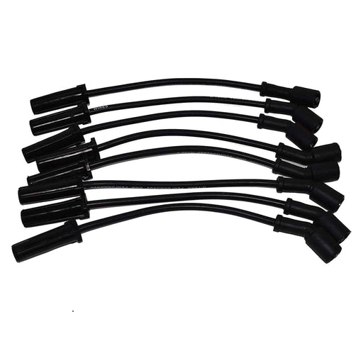 A-Team Performance Silicone Spark Plug Wires Compatible with GMC Chevy Truck SUV 11" VORTEC LS LS1 LS2 LS3 LS6 LS7 1999-2014 Black - Southwest Performance Parts