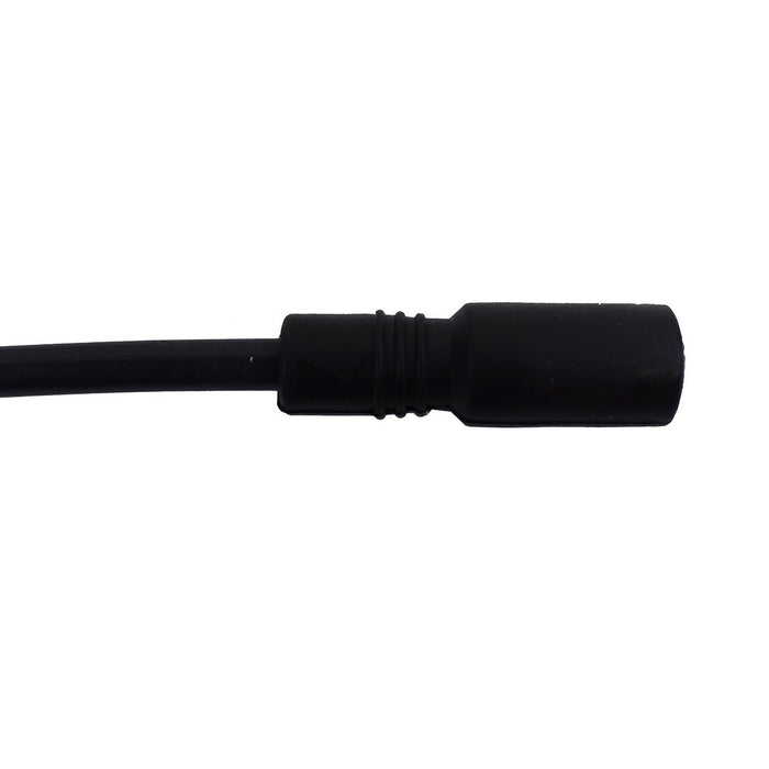 A-Team Performance Silicone Spark Plug Wires with Black 90 Degree Boot SBC Compatible with Chevy GMC Truck SUV Vortec 5.0L 5.7L 5700 350 1996-2003 Black 8.0mm - Southwest Performance Parts