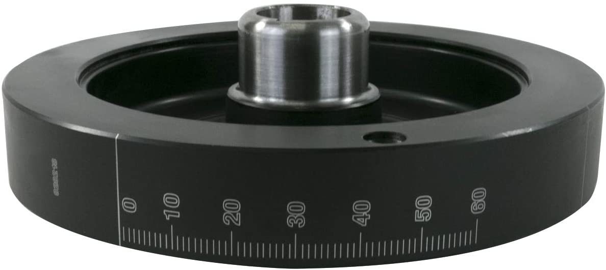 A-Team Performance Small Block 262-350 8" SFI Certified Harmonic Balancer for Chevrolet SB V8 GEN. I, Black - Southwest Performance Parts