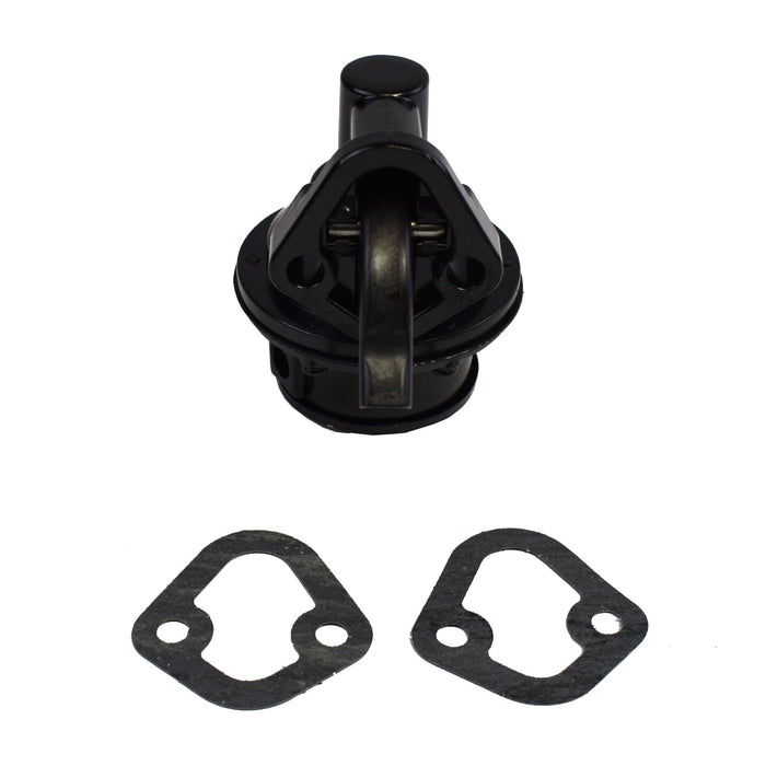 A-Team Performance Small Block Chevy High Volume Black Mechanical Fuel Pump Gas Pump SBC 150 GPH - Southwest Performance Parts