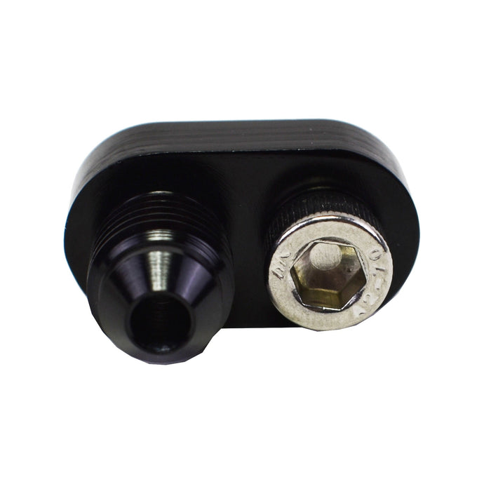 A-Team Performance Steam Vent Fitting -4 AN LS1 LS2 LS6 LS7 LM7 LQ9 Coolant Cooling BLACK - Southwest Performance Parts
