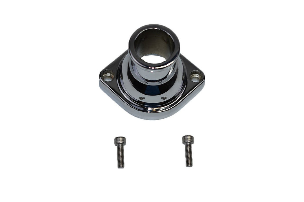 A-Team Performance Straight Water Neck Chrome Aluminum Compatible with LsX Engines - Southwest Performance Parts